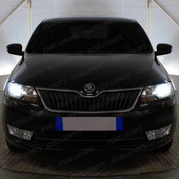 Kit Full LED H7 6400 LUMEN Anabbaglianti SKODA RAPID