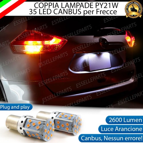 Coppia Frecce Posteriori PY21W 35 LED Canbus NISSAN X-TRAIL III