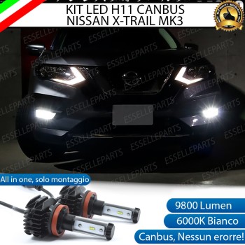 Kit Full LED H11 coppia lampade FENDINEBBIA NISSAN XTRAIL III Kit Full LED H11 coppia lampade FENDINEBBIA NISSAN XTRAIL III