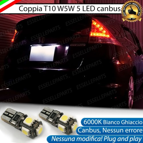 Luci Targa Led Canbus HONDA INSIGHT 6000K Luce Bianca No Error