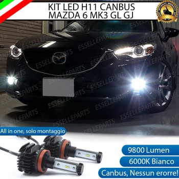 Kit Full LED H11 coppia lampade FENDINEBBIA MAZDA 6 IIi