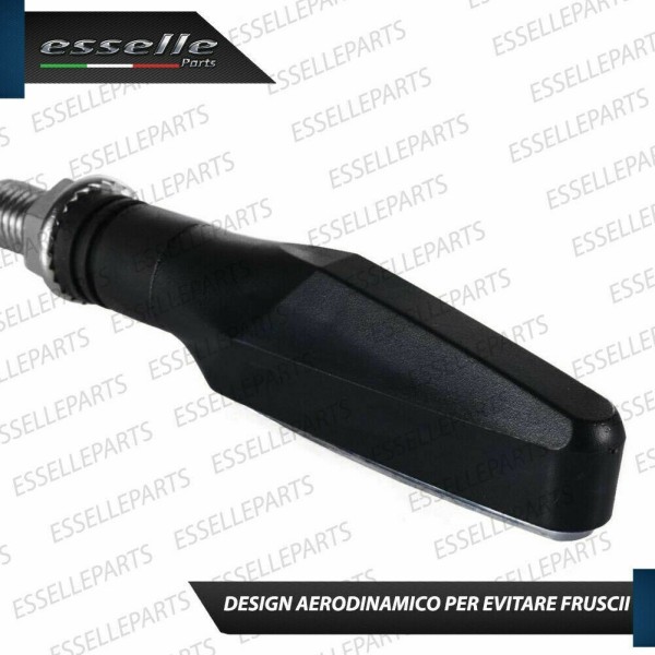 Set 2 Frecce LED con accensione dinamica universali per moto Cagiva