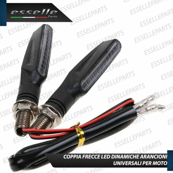 Set 4 Frecce LED con accensione dinamica universali per moto KTM