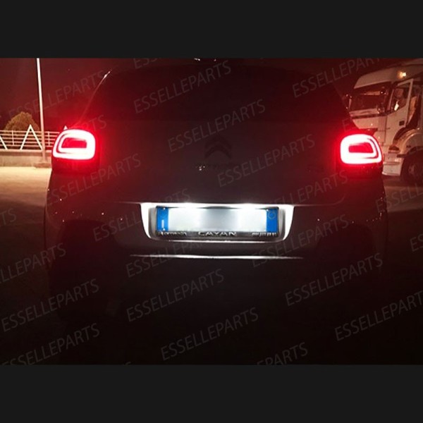 Kit LED Interni + LED Targa Per Citroen C3 MK3 6000K Canbus