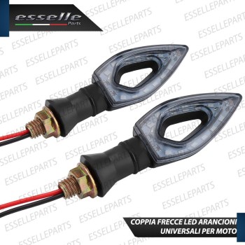 SET 2 FRECCE MOTO LED CON ACCENSIONE IMMEDIATA ARANCIONE UNIVERSALI PER MOTO  Kawasaki