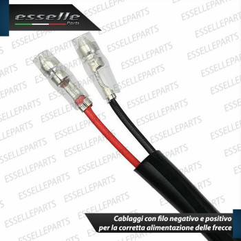 SET 2 FRECCE MOTO LED CON ACCENSIONE IMMEDIATA ARANCIONE UNIVERSALI PER MOTO  Kawasaki