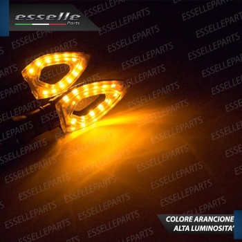 SET 2 FRECCE MOTO LED CON ACCENSIONE IMMEDIATA ARANCIONE UNIVERSALI PER MOTO  Kawasaki