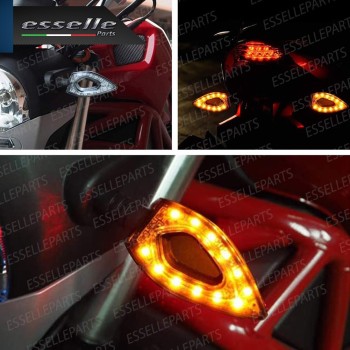 Set 4 Frecce LED con accensione Immediata universali per moto Ducati