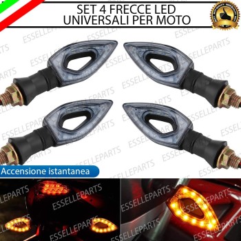 Set 4 Frecce LED con accensione Immediata universali per moto Husqvarna