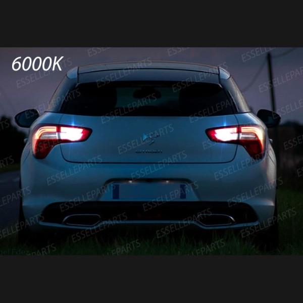 Luci Retromarcia 15 LED Citroen DS5 CON LENTE FRONTALE