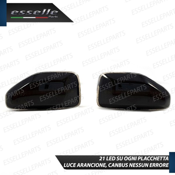 Placchette Dinamiche Laterali NERE a led per frecce specifiche DACIA DUSTER II