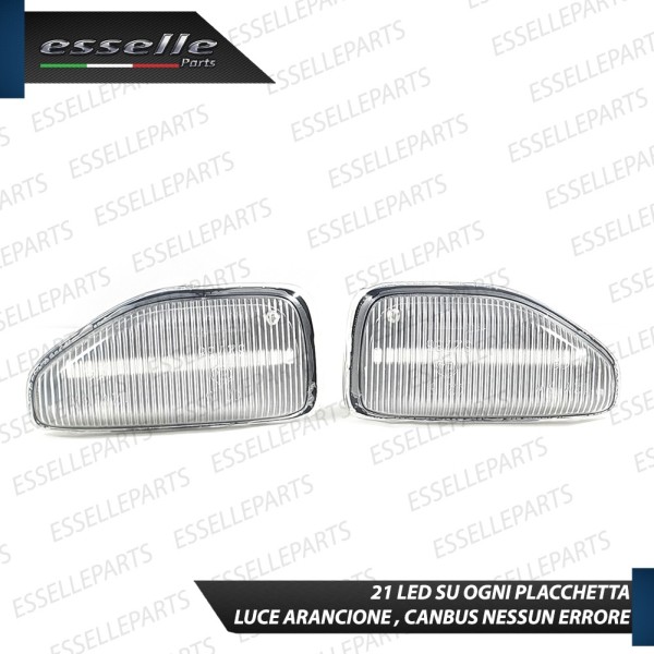 Placchette Dinamiche Laterali BIANCHE a led per frecce specifiche DACIA DUSTER II