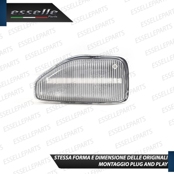 Placchette Dinamiche Laterali BIANCHE a led per frecce specifiche DACIA DUSTER II