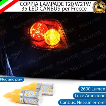 Lampada T20 WY21W Canbus ARANCIONE FRECCE Luce AMBRA MAZDA 3 I