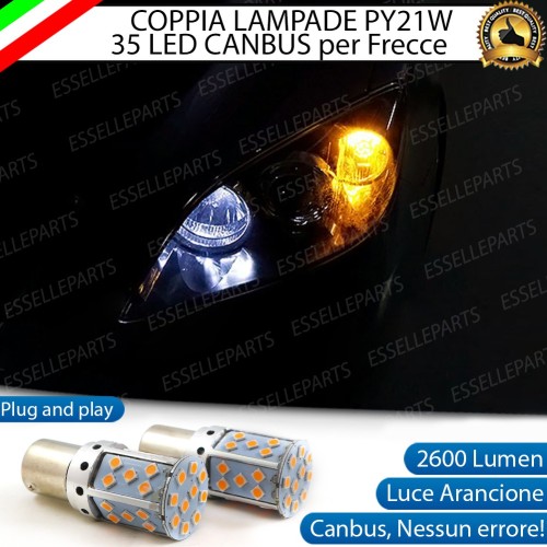 Coppia Frecce Anteriori PY21W 35 LED Canbus MAZDA 3 I