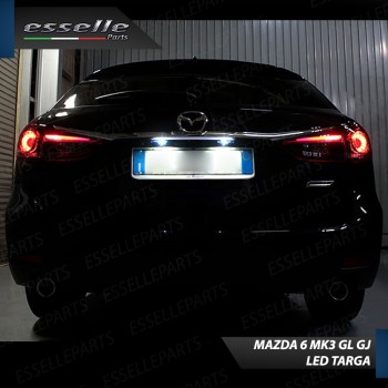 Luci Targa 5 LED Canbus 6000K per Mazda 6 III