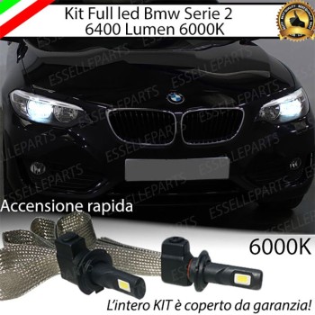 Kit Full LED H7 6400 LUMEN Anabbaglianti BMW SERIE 2