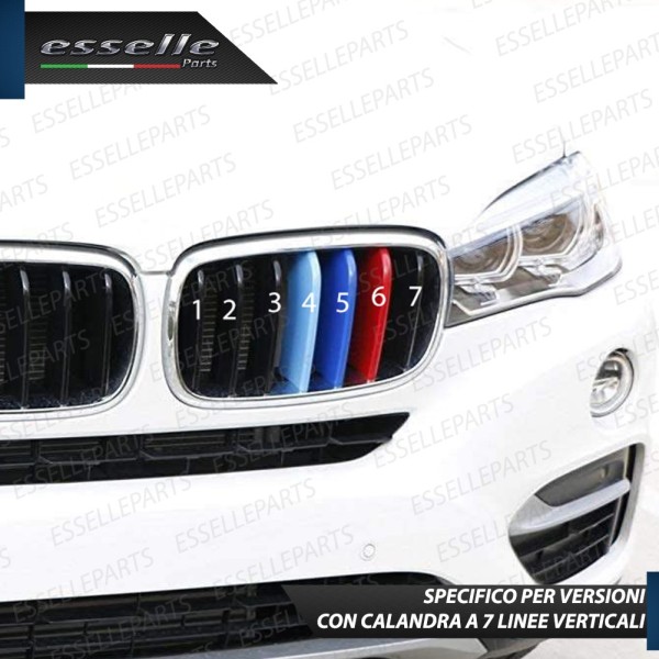 SET COVER PER CALANDRA BMW X5 F15 IN STILE BMW M SPORT IN ABS