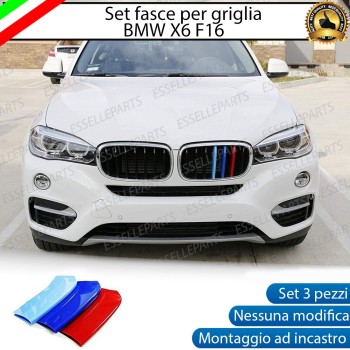 SET COVER PER CALANDRA BMW X6 F16 IN STILE BMW M SPORT IN ABS