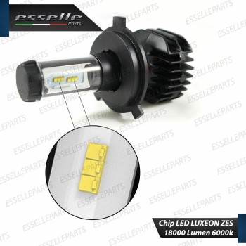 Kit FULL LED H19 18000 LUMEN BiLED Canbus 6000K Bianco Ghiaccio