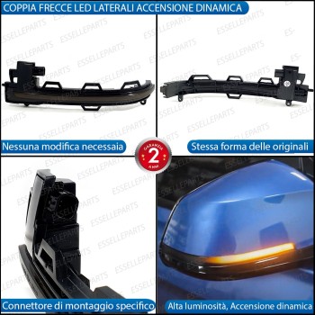 Set Frecce Dinamiche per Specchietti laterali LED BMW X5 F15