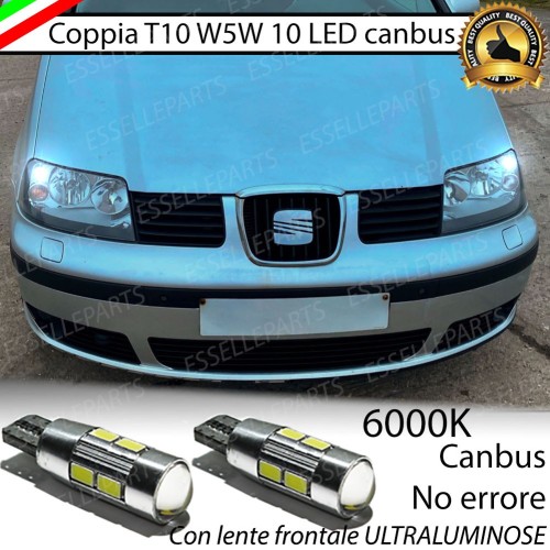 Luci Di Posizione 10 LED per Seat Alhambra 7MS Luce Bianca
