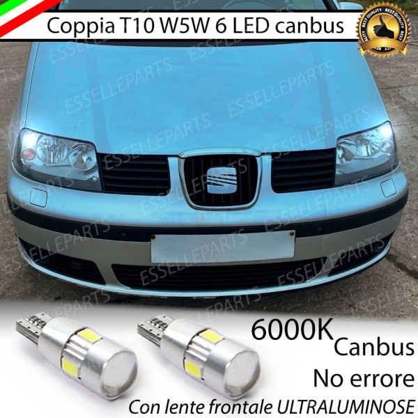 Luci Di Posizione 6 LED Per Seat Alhambra 7MS 6000K Bianco