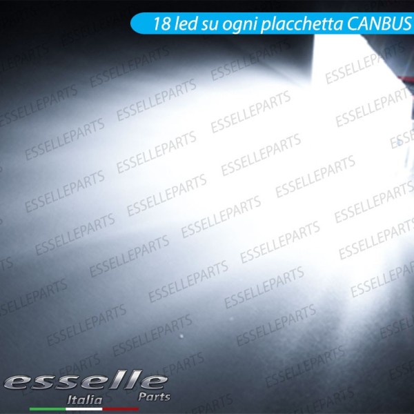 Placchette Luci Targa Led FORD FIESTA VI 6000K