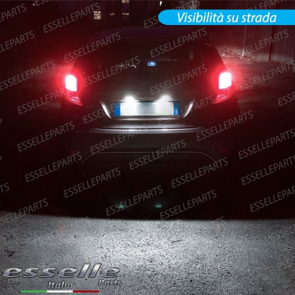 Placchette Luci Targa Led FORD FIESTA VI 6000K