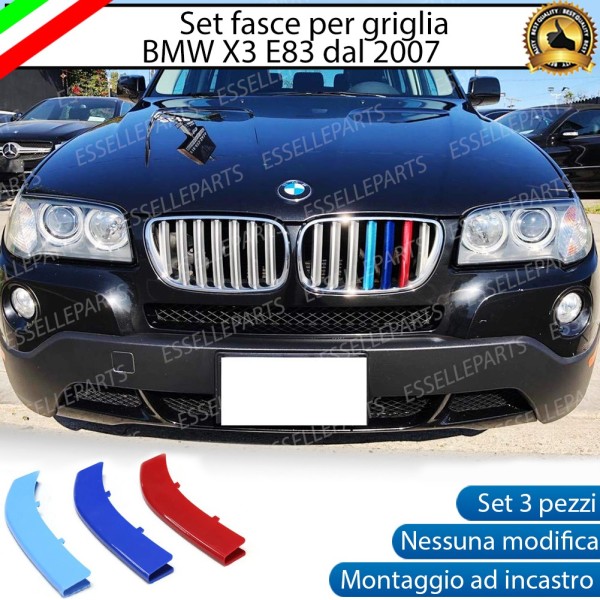 SET COVER PER CALANDRA BMW X3 E83 DAL 2007