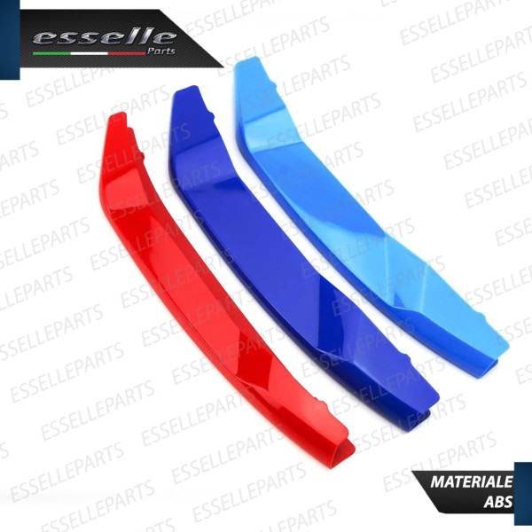 Set Cover calandra in stile M Sport BMW X5 G05 senza videocamera con calandra a 7 linee verticali