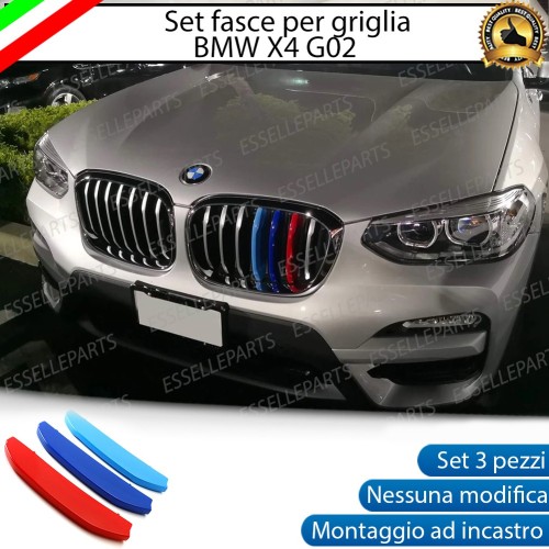 SET COVER PER CALANDRA BMW X4 G02 IN STILE BMW M SPORT IN ABS