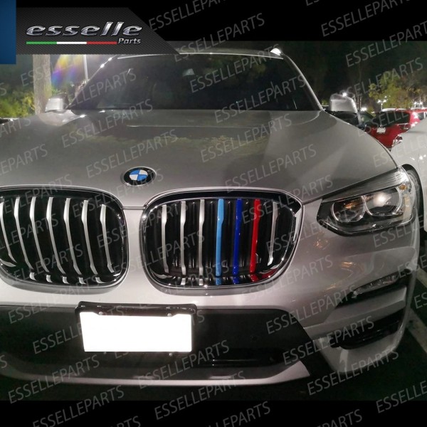 SET COVER PER CALANDRA BMW X3 G01 IN STILE BMW M SPORT IN ABS