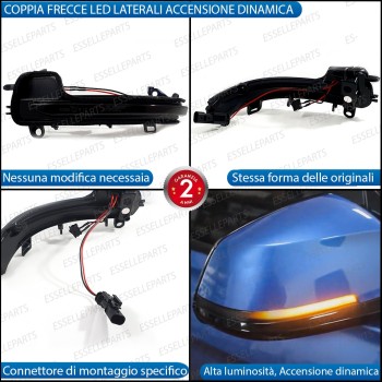 Set Frecce Dinamiche per Specchietti laterali LED BMW X2 F39