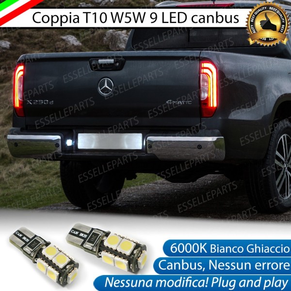 Luci targa 9 LED MERCEDES CLASSE X W470