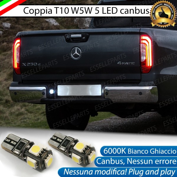 Luci targa 5 LED Canbus MERCEDES CLASSE X W470