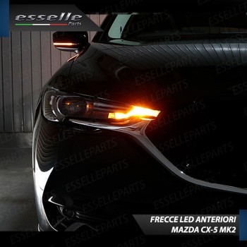 Coppia Lampade T20 WY21W 24 LED CANBUS 3.0 PER FRECCE DIREZIONALI ANTERIORI MAZDA CX-5 II