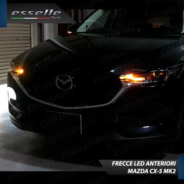 Coppia Lampade T20 WY21W 24 LED CANBUS 3.0 PER FRECCE DIREZIONALI ANTERIORI MAZDA CX-5 II