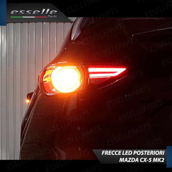 Coppia Lampade T20 WY21W 24 LED CANBUS 3.0 PER FRECCE DIREZIONALI POSTERIORI MAZDA CX-5 II