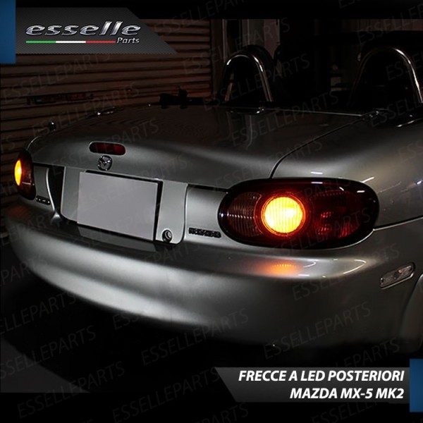 Coppia Lampade T20 WY21W 35 LED CANBUS PER FRECCE DIREZIONALI POSTERIORI PER MAZDA MX-5 II