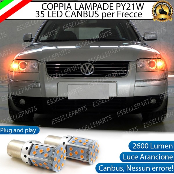 Coppia Frecce Anteriori PY21W 35 LED Canbus Volkswagen Passat B5