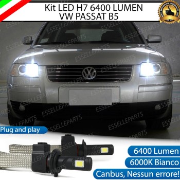 Kit Full LED H7 6400 Lumen 6000K bianco Abbaglianti VW PASSAT B5