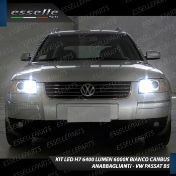 Kit Full LED H7 6400 Lumen 6000K bianco Abbaglianti VW PASSAT B5