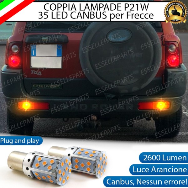 P21W: Gear LED Rossi (Coppia)