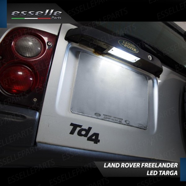 Luce Targa LED per Land Rover Freelander Restyling 6000K Luce Bianca Canbus