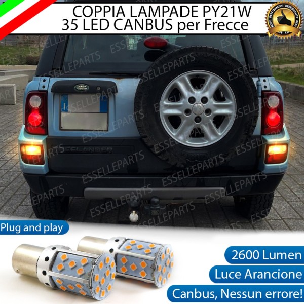 Coppia Frecce Posteriori PY21W 35 LED Canbus LAND ROVER FREELANDER I RESTYLING