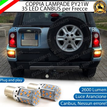 Coppia Frecce Posteriori PY21W 35 LED Canbus LAND ROVER FREELANDER I RESTYLING