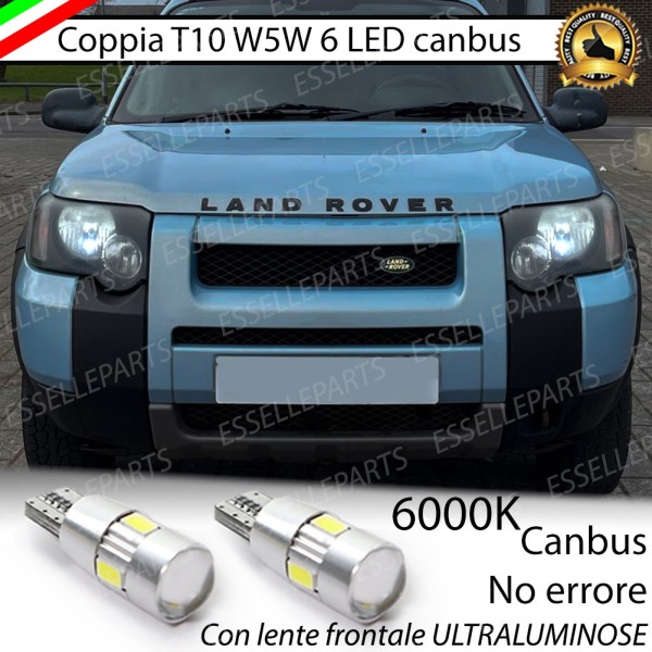 Luci di posizione T10 6 LED LAND ROVER FREELANDER MK1