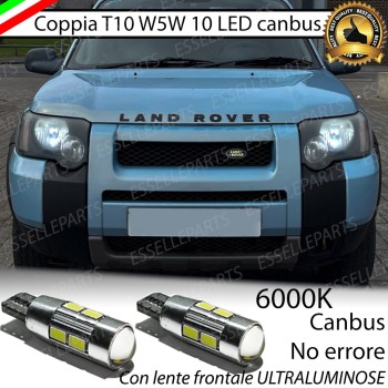 Luci Posizione 10 LED Per Land Rover Freelander 6000k Bianco