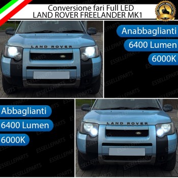 Conversione Fari Full LED 6000k LAND ROVER FREELANDER 1